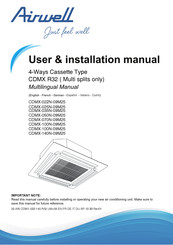 Airwell CDMX-035N-09M25 / YDAX-035H-09M25 Manual De Instalación