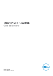 Dell P3223QE Guia Del Usuario