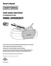 Craftsman CMXEOCG571 Manual Del Usuario