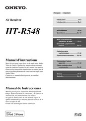 Onkyo HT-R548 Manual De Instrucciones