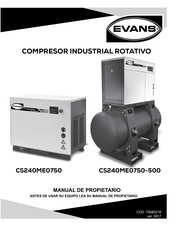 Evans CS240ME0750 Manual Del Propietário