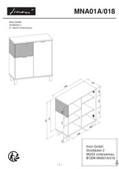 finori MNA01A/018 Instrucciones De Montaje