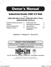 Tripp-Lite U360-007-IND Manual Del Propietário