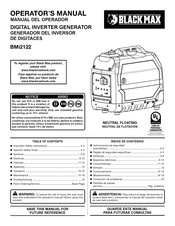 Black Max BMi2122 Manual Del Operador