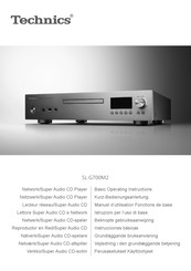 Technics SL-G700M2 Instrucciones Básicas