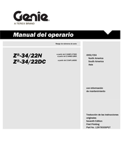 Genie Z-34/22DC Manual Del Operario