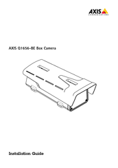 Axis Q1656-BE Guia De Instalacion