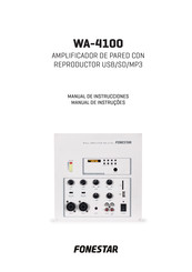 FONESTAR WA-4100 Manual De Instrucciones