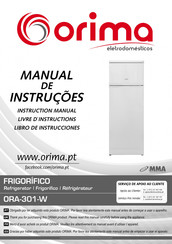 Orima ORA-301-W Manual De Instrucciones