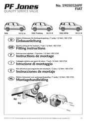 PF Jones 19050526PF Instrucciones De Montaje