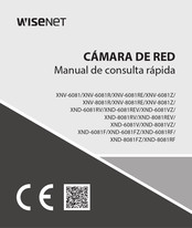 Wisenet XNV-6081Z Manual De Consulta Rápida