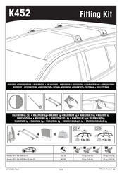 Yakima K452 Manual De Instrucciones