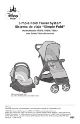 Disney baby TR376 Manual De Instrucciones