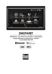 Dual DMCPA9BT Manual De Instalación, Usuario