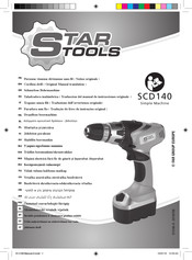 STAR TOOLS SCD140 Traduccion Del Manual De Instrucciones Originales