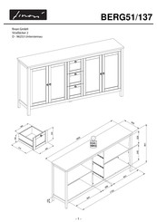 finori BERG51/137 Instrucciones De Montaje