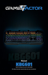 GameFactor KBG601 Manual