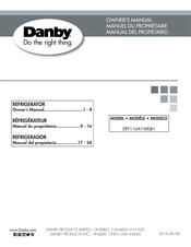Danby Designer DFF110A1WDB1 Manual Del Propietário