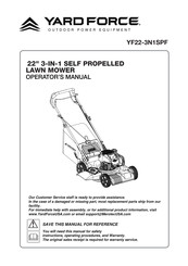 Yard force YF22-3N1SPF Manual Del Usuario