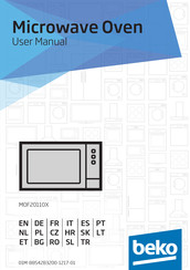 Beko MOF20110X Manual Del Usuario