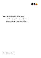Axis Q3538-LVE Guia De Instalacion