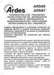 ARDES AR5I67 Instrucciones De Uso