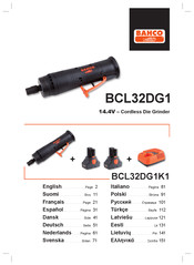 Bahco BCL32DG1 Instrucciones De Funcionamiento