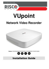 RISCO Group VUpoint RVNVR080020 Guia De Instalacion