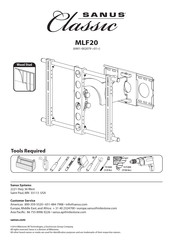 Sanus Classic MLF20 Instrucciones De Montaje