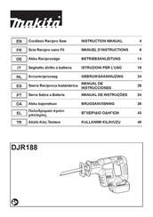 Makita DJR188G1J Manual De Instrucciones