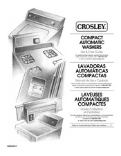 Crosley CAWC529PQ0 Manual De Uso Y Cuidado