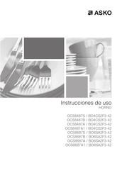 Asko OCS8687A1 Instrucciones De Uso