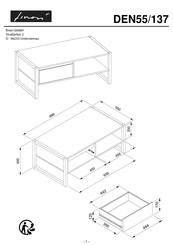 finori DEN55/137 Instrucciones De Montaje