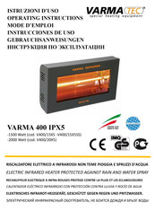 Varma Tec VARMA 400 IPX5 Serie Instrucciones De Uso