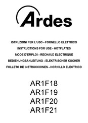 ARDES AR1F19 Folleto De Instrucciones
