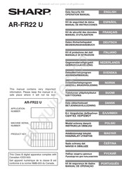 Sharp AR-FR22 U Manual De Instrucciones