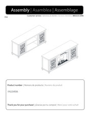 Southern Enterprises FA1154556 Instrucciones De Montaje