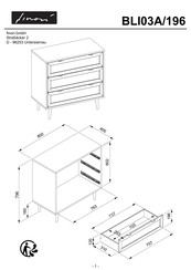 finori BLI03A/196 Manual De Instrucciones