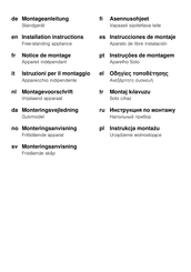 Bosch KGN56A01NE Instrucciones De Montaje