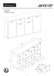 finori JAY3/137 Instrucciones De Montaje