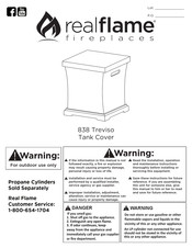 RealFlame 838 Treviso Manual De Instrucciones