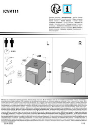 Forte ICVK111 Instrucciones De Montaje