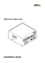 Axis F9114 Guia De Instalacion