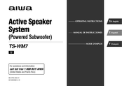 Aiwa TS-WM7 Manual De Instrucciones