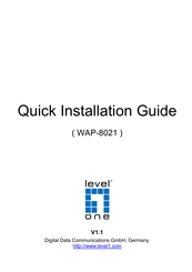 Level One WAP-8021 Guia De Inicio Rapido