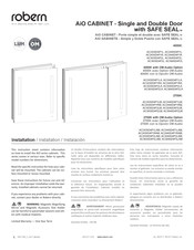 Robern AC2430D4P1R Instalación