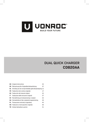 VONROC CD820AA Traducción Del Manual Original