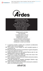 ARDES AR4F06 Folleto De Instrucciones