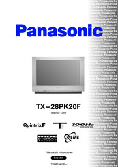 Panasonic QuinintrixF TX-28PK20F Manual De Instrucciones