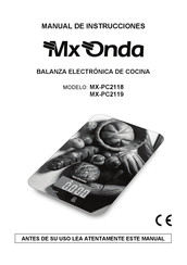 Mx Onda MX-PC2119 Manual De Instrucciones